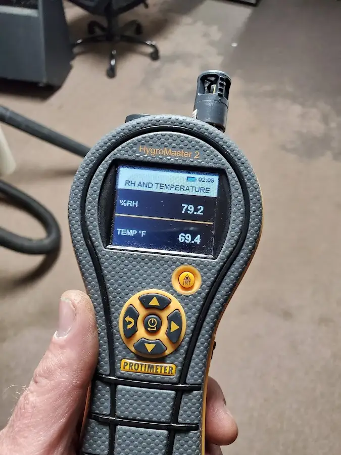 Moisture meter humidity assessment for Fire & Smoke Damage Restoration in Goldenrod